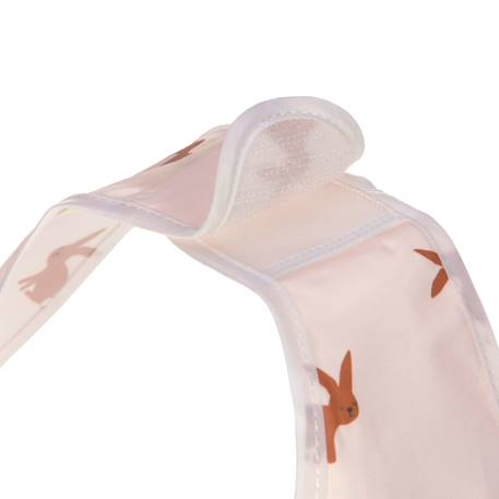 Lot de 2 bavoirs à poche little forest lapin Rose 5 - vertbaudet enfant 
