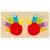 Puzzle les doigts de la main 14 pièces Multicolore 1 - vertbaudet enfant 