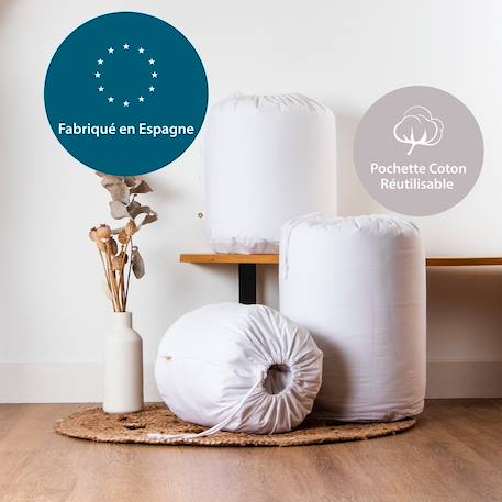 Couette enfant lanaï en duvet et plumes Blanc 5 - vertbaudet enfant 