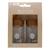 Lot de 2 biberons en verre et caoutchouc naturel - 150 ml Multi-coloured 2 - vertbaudet enfant 