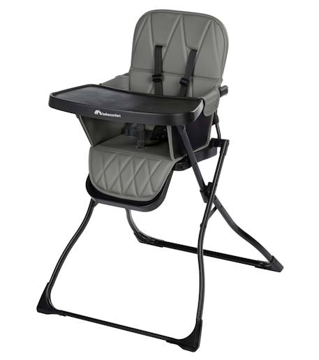 Chaise haute bébé ultra compacte lily Mineral gray+Mineral green+Tinted graphite 1 - vertbaudet enfant 