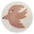 Tapis chambre enfant petit oiseau bohemian bird Aqua+Creme+Miel 8 - vertbaudet enfant 
