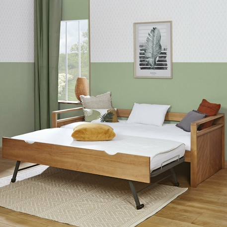 Lit banquette gigogne bois massif ivy Bois 2 - vertbaudet enfant 