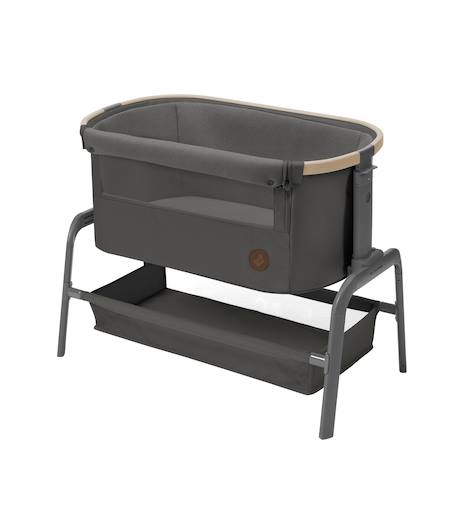 Berceau bébé et cododo iora Beyond graphite+Essential grey 1 - vertbaudet enfant 
