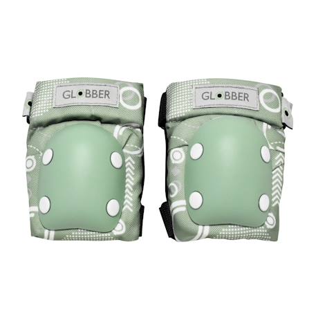 Set 2 protections imprimés enfants xxs (coudes et genoux) Rose pastel+Vert emeraude+Vert sauge 7 - vertbaudet enfant 