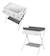 Table à langer et baignoire bébé 2 en 1 bellis Mineral gray 2 - vertbaudet enfant 