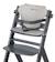 Chaise haute bébé en bois avec coussin timba Mineral graphite 4 - vertbaudet enfant 