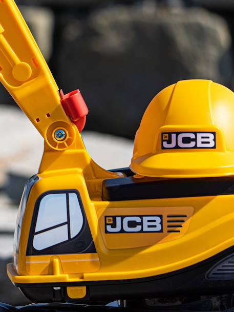 Pelleteuse super builder entièrement articulée avec assise ouvrante Jaune JCB 6 - vertbaudet enfant 