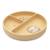 Assiette compartimentée en silicone avec ventouse animaux Beige+Menthe+Orange+Rose+Vert+Vert paon 2 - vertbaudet enfant 