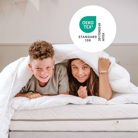 Couette enfant lanaï en duvet et plumes Blanc 4 - vertbaudet enfant 