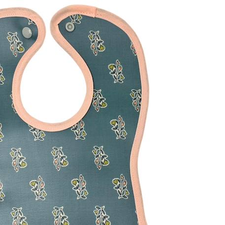 Bavoir malin® (tracteur) Fleurs indiennes+Grandes fleurs+Mouton+Ourson+Petites fleurs+Tigre+Tracteur 3 - vertbaudet enfant 