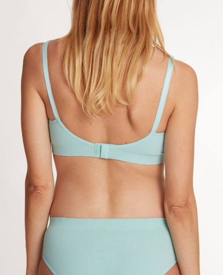Brassière de grossesse et d'allaitement zoé vert Vert d'eau 3 - vertbaudet enfant 