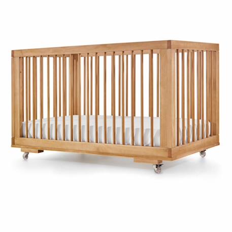 Pack lit bébé évolutif montessori avec matelas bois massif kyoto Bois naturel 6 - vertbaudet enfant 