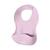 Bavoir bébé en silicone Menthe+Rose pâle+Violet 11 - vertbaudet enfant 