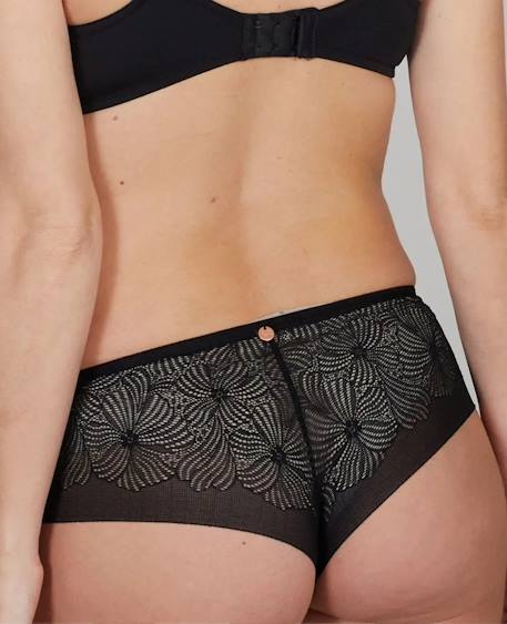 Shorty de grossesse dahlia Kaki+Noir 7 - vertbaudet enfant 