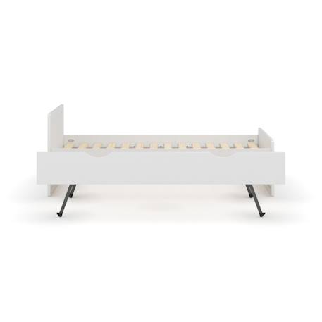 Lit enfant gigogne bois massif peter Blanc+Bois 2 - vertbaudet enfant 