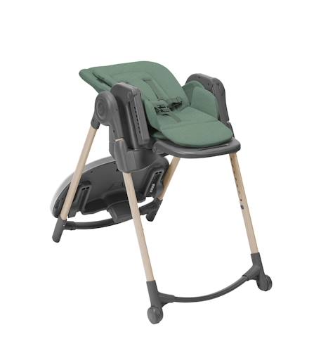 Chaise haute bébé evolutive minla eco Beyond graphite+Beyond green 9 - vertbaudet enfant 