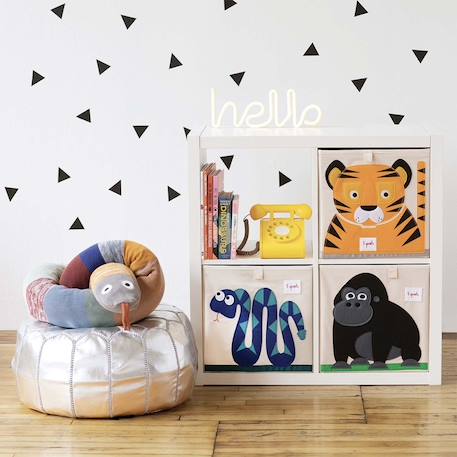 Boîte de rangement pour jouets Éléphant+Panda+Paresseux 4 - vertbaudet enfant 