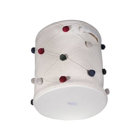 Panier de rangement pompom Crème 5 - vertbaudet enfant 