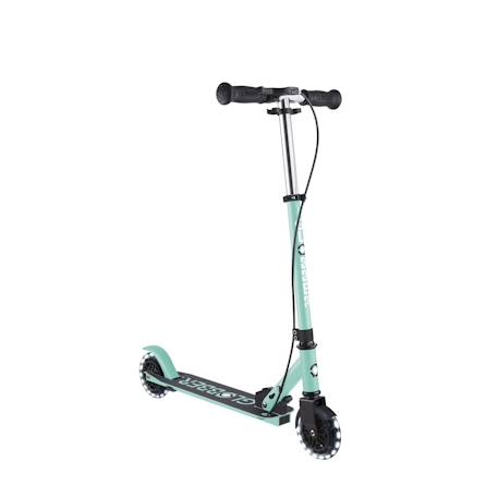 Trottinette 2 roues flow element junior lights, dès 4 ans Bleu canard+Néochrome+Vert menthe 13 - vertbaudet enfant 