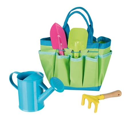 Set outils de jardin 5 pièces Multicolore 2 - vertbaudet enfant 