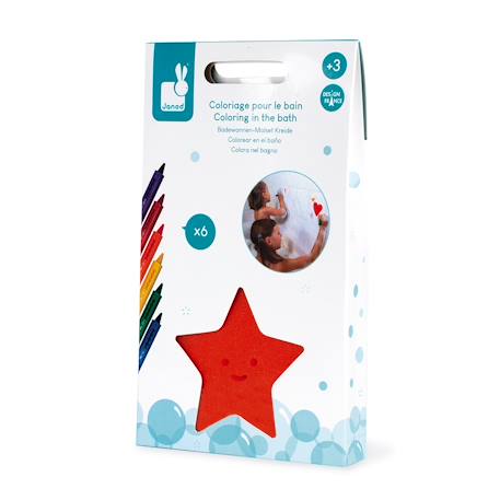 Coloriage dans le bain Orange 4 - vertbaudet enfant 