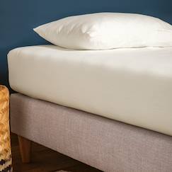 Linge de maison et décoration-Linge de lit enfant-Drap-housse-Drap housse 1 personne pur coton bio