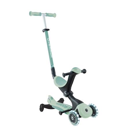 Trottinette évolutive go-up deluxe lights 360 essential Bleu ciel+Rose berry+Vert pistache 13 - vertbaudet enfant 