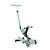 Trottinette évolutive go-up deluxe lights 360 essential Bleu ciel+Rose berry+Vert pistache 13 - vertbaudet enfant 