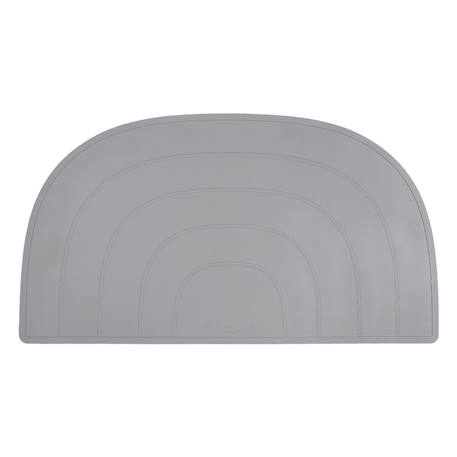 Set de table arc-en-ciel Aquamarine+Gris clair+Gris foncé+Taupe+Vieux rose 13 - vertbaudet enfant 