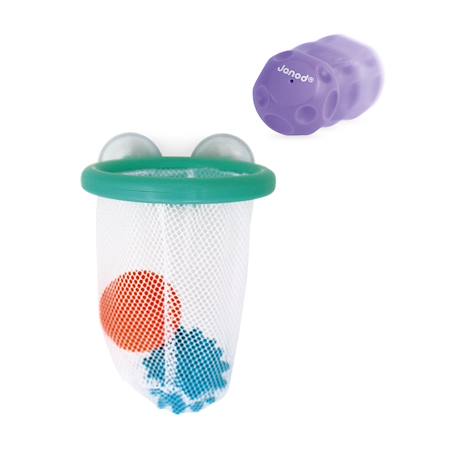 Jeu de basket pour le bain Vert 1 - vertbaudet enfant 