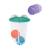 Jeu de basket pour le bain Vert 1 - vertbaudet enfant 