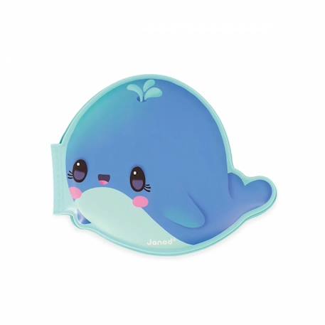 Livre de bain la baleine Bleu 1 - vertbaudet enfant 