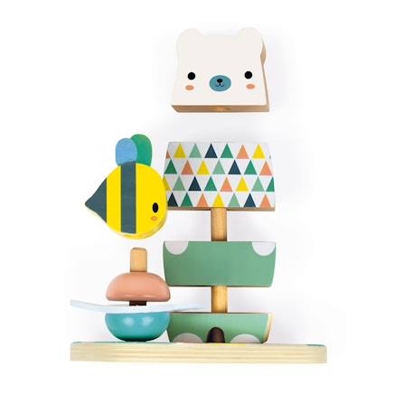 Empilable ours pure Blanc 3 - vertbaudet enfant 