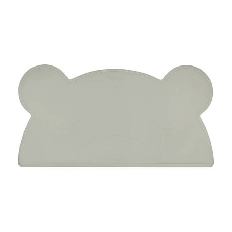 Set de table ours aquamarine+gris foncé+menthe+Multicolore 7 - vertbaudet enfant 