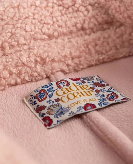 Manteau long de maternité oversize léonie Rose 5 - vertbaudet enfant 