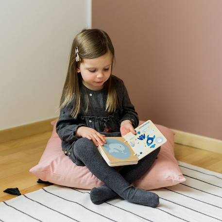 Livre d'éveil en bois Bois 4 - vertbaudet enfant 