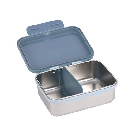 Boîte à goûter en inox tracteur Bleu 3 - vertbaudet enfant 