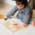 Puzzle à encastrer océan en bois Bois+Jaune 8 - vertbaudet enfant 