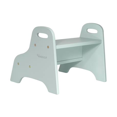 Marchepied enfant en bois Aquamarine+Gris clair+rose foncé+Sable 5 - vertbaudet enfant 