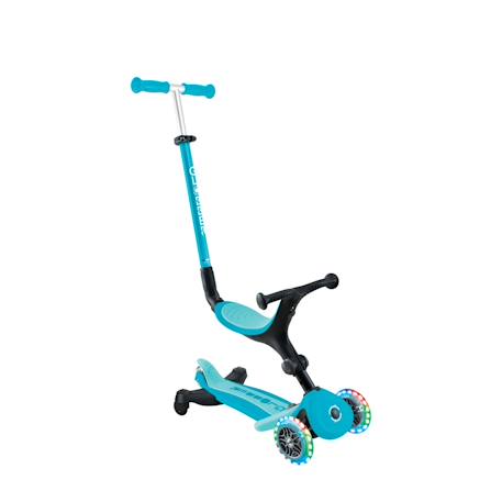 Trottinette évolutive go-up active lights 360 Bleu aqua 1 - vertbaudet enfant 
