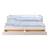 Lit banquette gigogne bois massif alma Blanc+Bois 2 - vertbaudet enfant 