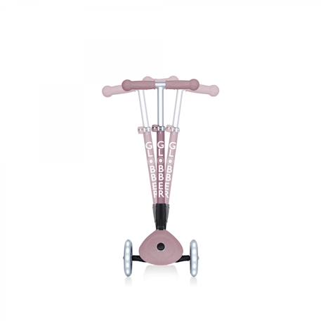 Trottinette 3 roues junior foldable lights essential Bleu ciel+Rose berry+Vert pistache 9 - vertbaudet enfant 
