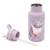 Gourde pour enfant en inox isotherme Beige+Bleu+Orange+Rose+Vert 22 - vertbaudet enfant 