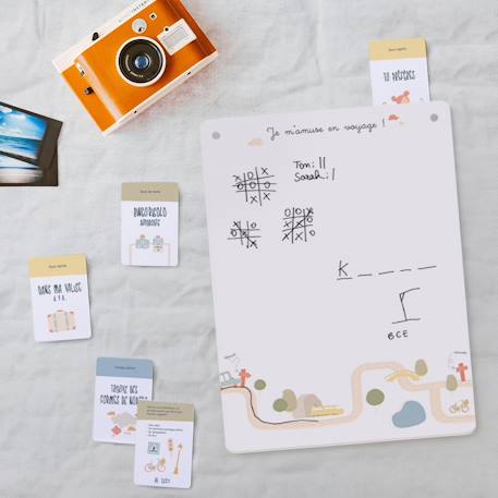 Je m’amuse en voyage – 50 activités Blanc 1 - vertbaudet enfant 