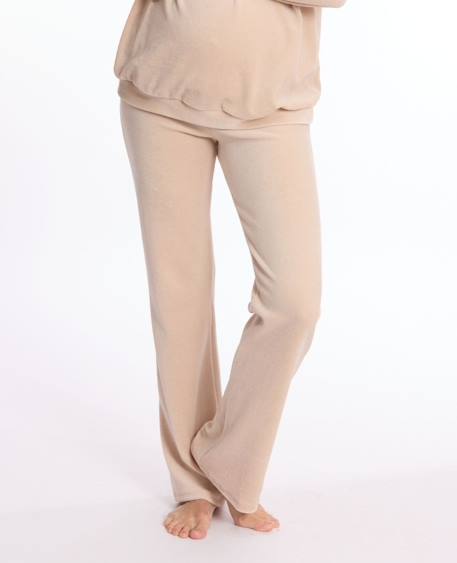 Pantalon de maternité enzo Beige+Marine 1 - vertbaudet enfant 