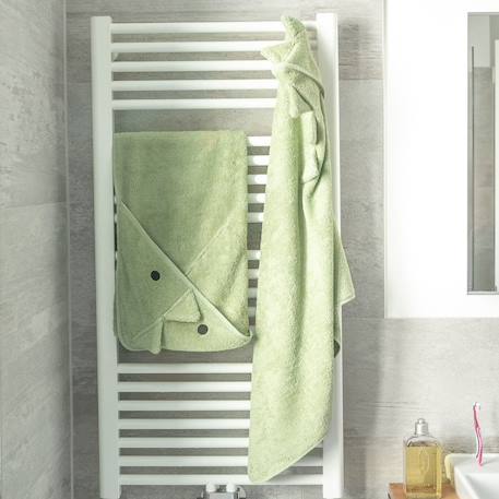 Cape de bain dinosaure Pistache 4 - vertbaudet enfant 