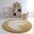 Tapis chambre enfant petit oiseau bohemian bird Aqua+Creme+Miel 13 - vertbaudet enfant 