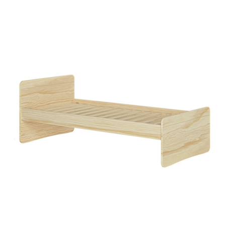Lit enfant bois massif lilow Blanc+Bois 9 - vertbaudet enfant 