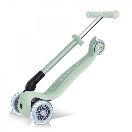 Trottinette 3 roues junior foldable lights essential Bleu ciel+Rose berry+Vert pistache 16 - vertbaudet enfant 
